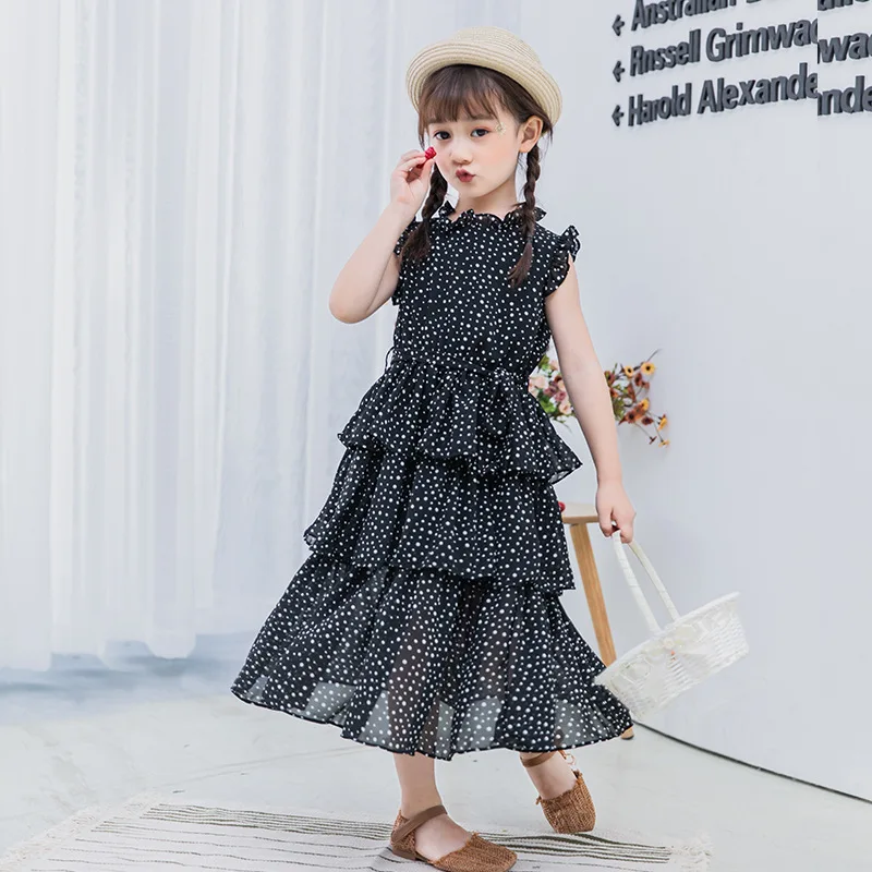 chiffon layered dress