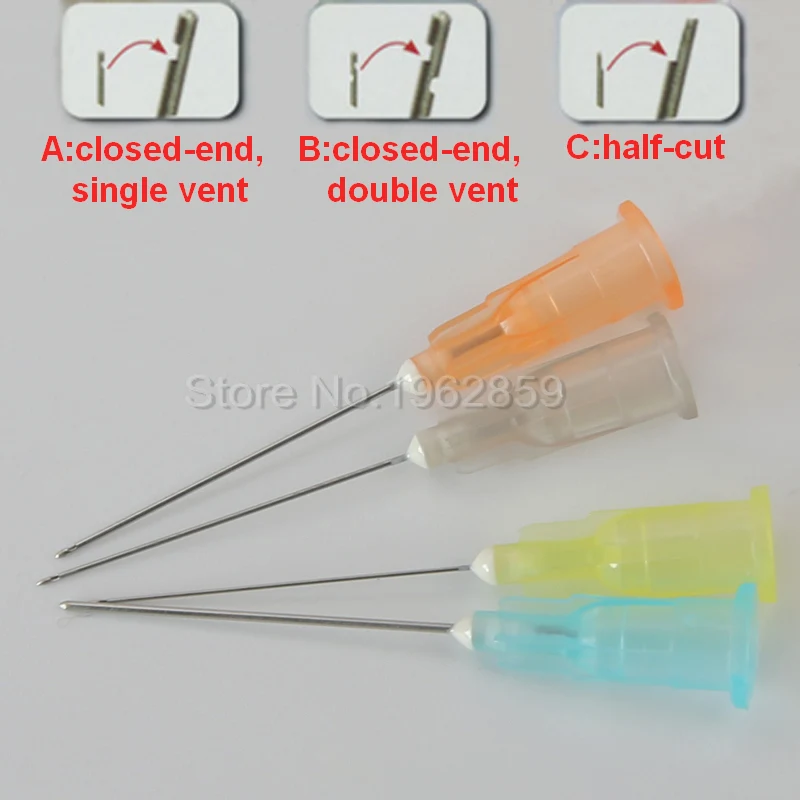 Игольчатый наконечник для ирригации Dental Endo 30 г 27 25 концевое закрытое боковое