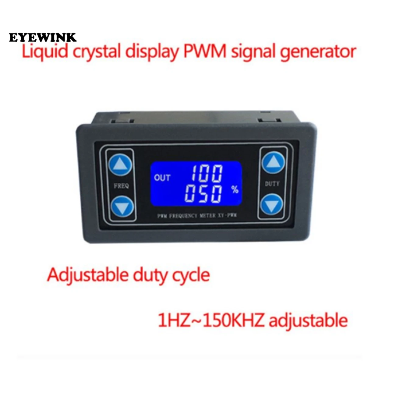 1Hz-150KHz PWM Pulse Frequency Duty Cycle Adjustable Module Signal Generator
