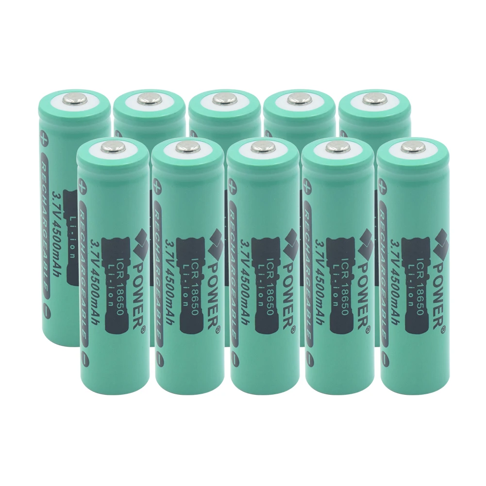 18650 литий ионная батарея 4500mAh 3 7 V перезаряжаемый блок питания для электронной