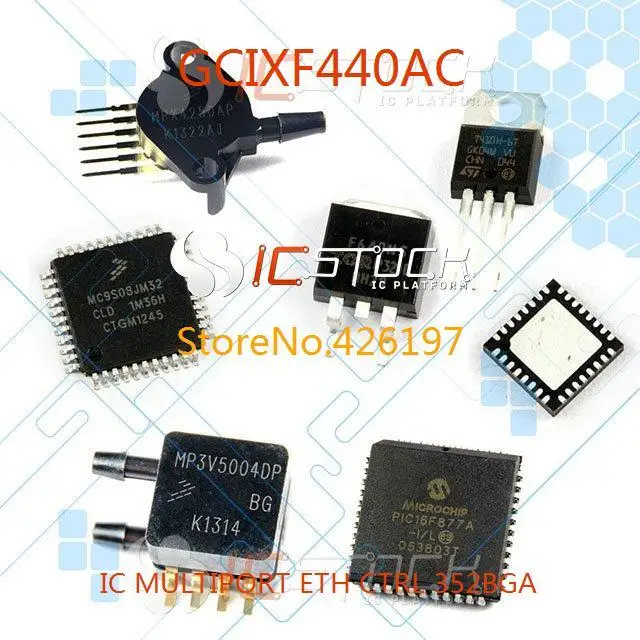 Free Shipping GCIXF440AC IC MULTIPORT ETH CTRL 352BGA 440 GCIXF440 1PCS |