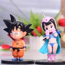 Hot Dragon Ball Z Goku ChiChi Wedding Set PVC Action Figure Dragonball Childhood Goku ChiChi Collection Model Toy Christmas Gift