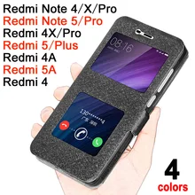 Xiaomi Redmi note 5A Pro case Luxucy flip cover for note5/4X Windows 5/4/4x/Pro 4A