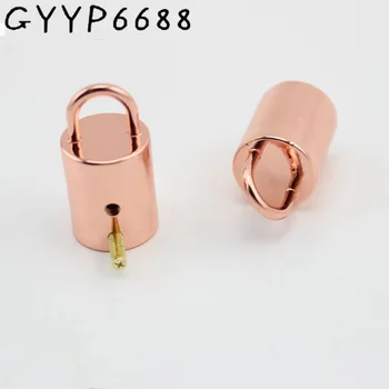 

4pcs 50pcs High quality Rose gold fringe cap metal fitting hardware handbagbag's tassel cap connector hanger