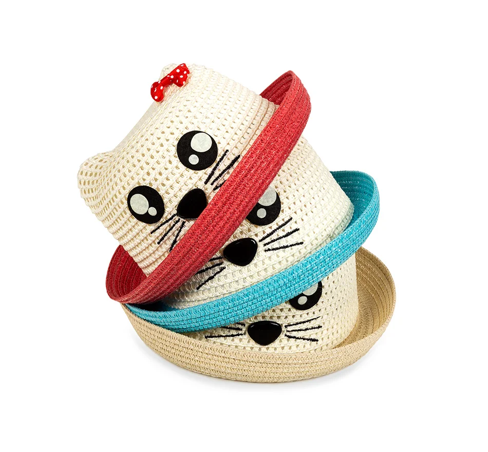 MOLIXINYU детская соломенная шляпа для девочек, летняя пляжная шапка для малышей, милые детские шляпы от солнца для мальчиков и девочек