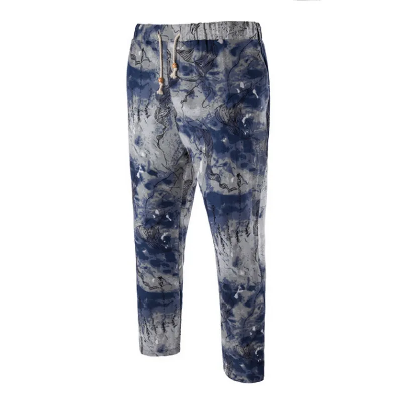 Pants Men Nine minutes of pants Jogger Streetwear Joggers Men printing Pants Hip Hop Sweatpants Trousers Men Pants 2019 Spring