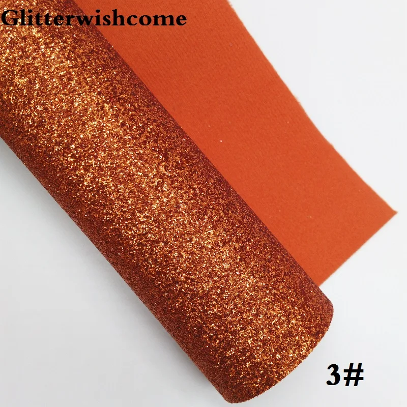 Glitterwishcome 21X29 см A4 Размеры виниловые обои для банты тонких блестящая кожаная ткань винил для банты, GM238A