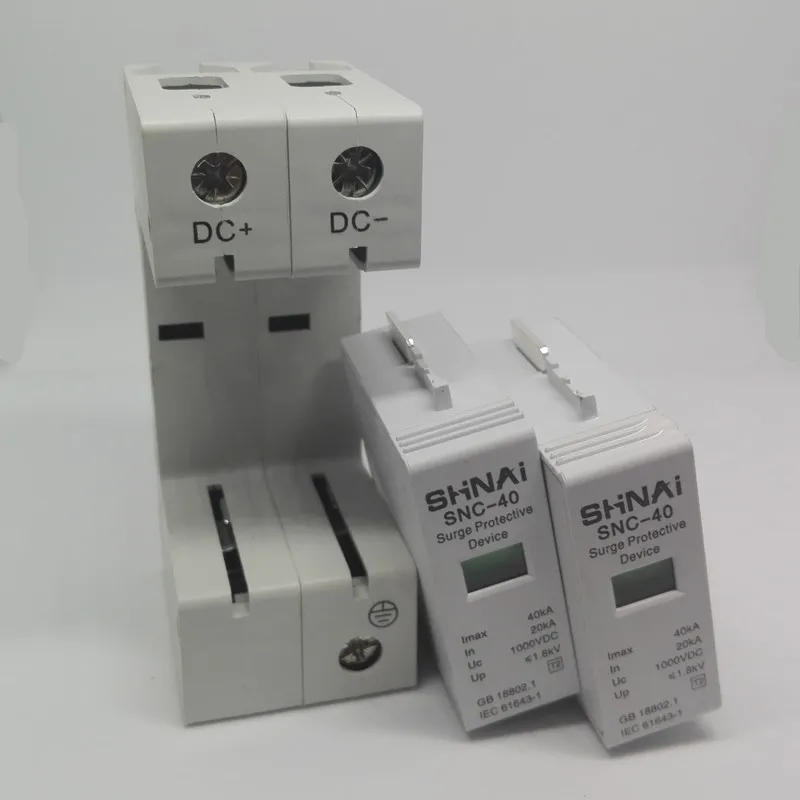 Бытовой стабилизатор напряжения SPD DC 1000 В 2P 20 ка ~ 40 кА|spd dc|surge arresterdc surge protector |