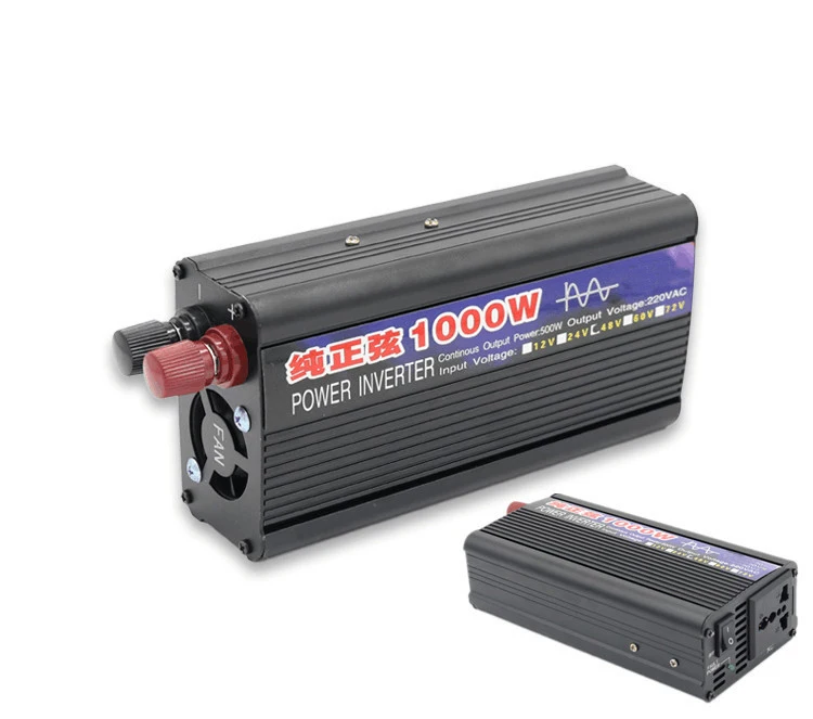 1000W 500 Вт-6000 Вт Пуро инвертор A Onda Sinusoidale DC12V-60 в на ac220в/110 В 50 Гц конвертер di Potenza усилитель на автоматический инвертор - Color: 1000W