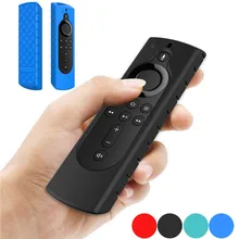 Для Amazon Fire tv Stick 4K tv Stick дистанционный силиконовый чехол Защитный чехол для кожи водонепроницаемый силиконовый пульт дистанционного управления универсальный