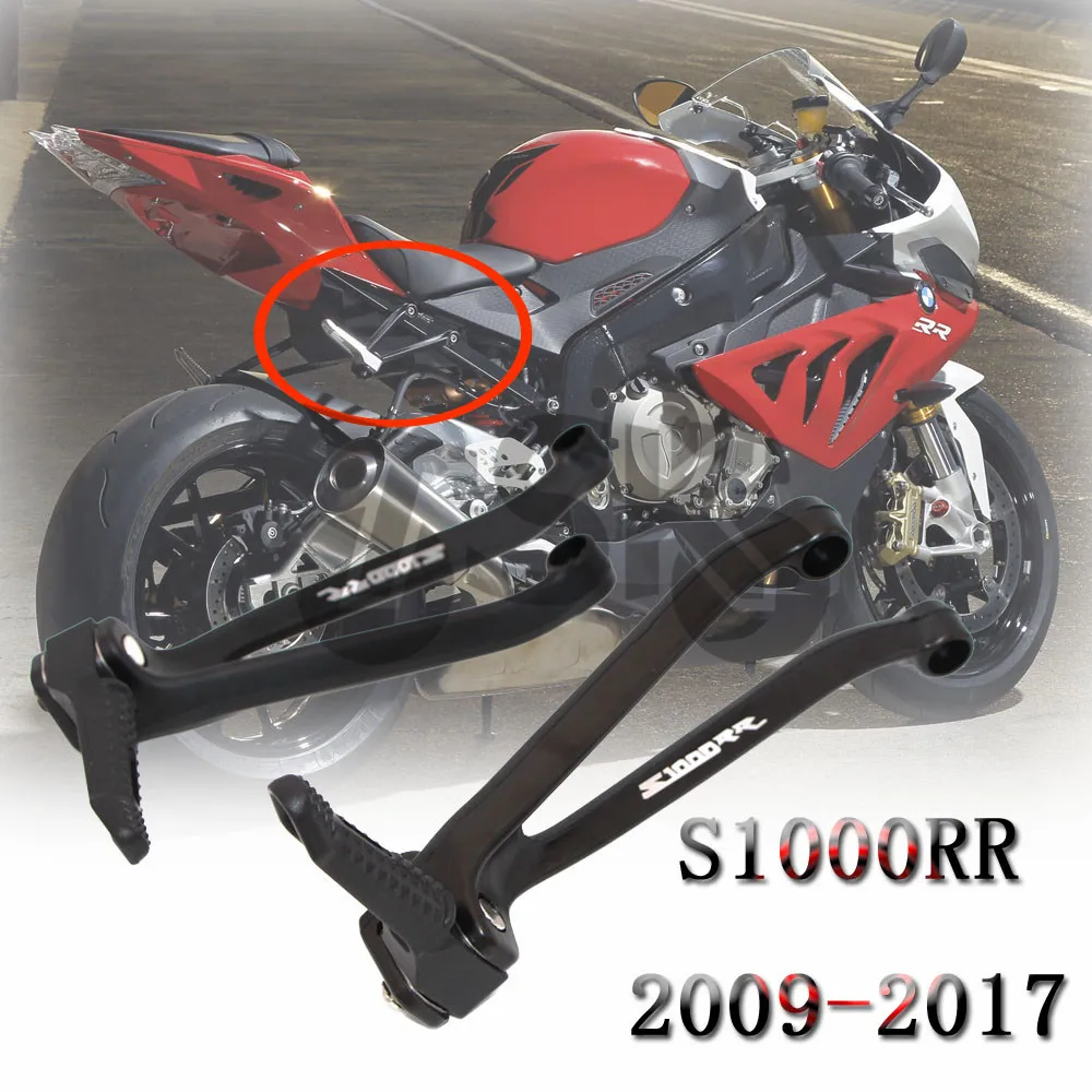 Логотип! Для Мотоцикла BMW S 1000 S1000 S1000R S1000RR 2009 2017 черная педаль|Накладки и
