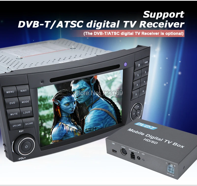 Sale Pure Android 5.1 for Mercedes CLS Class W219 DVD Player GPS System Navigation System with 3G WiFi 13