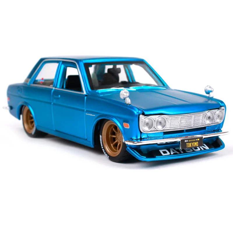 Модель автомобиля Maisto 1:24 1971 DATSUN 510 модель под давлением в ретро стиле новая
