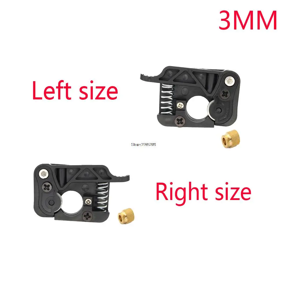  MK8/MK9 Upgraded Extruder 3mm right side/left side wire feed device kits for Makerbot single nozzle extrusion 3D printer 