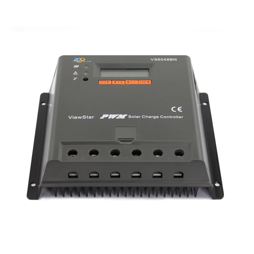 

60A 12V 24V 36V 48V ViewStar VS6048BN EP PWM Solar Charge Controller with LCD display
