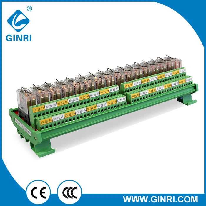 

JR-16L2/16 Channel DPDT OMRON Relay Module (PLC Output Amplified Board)