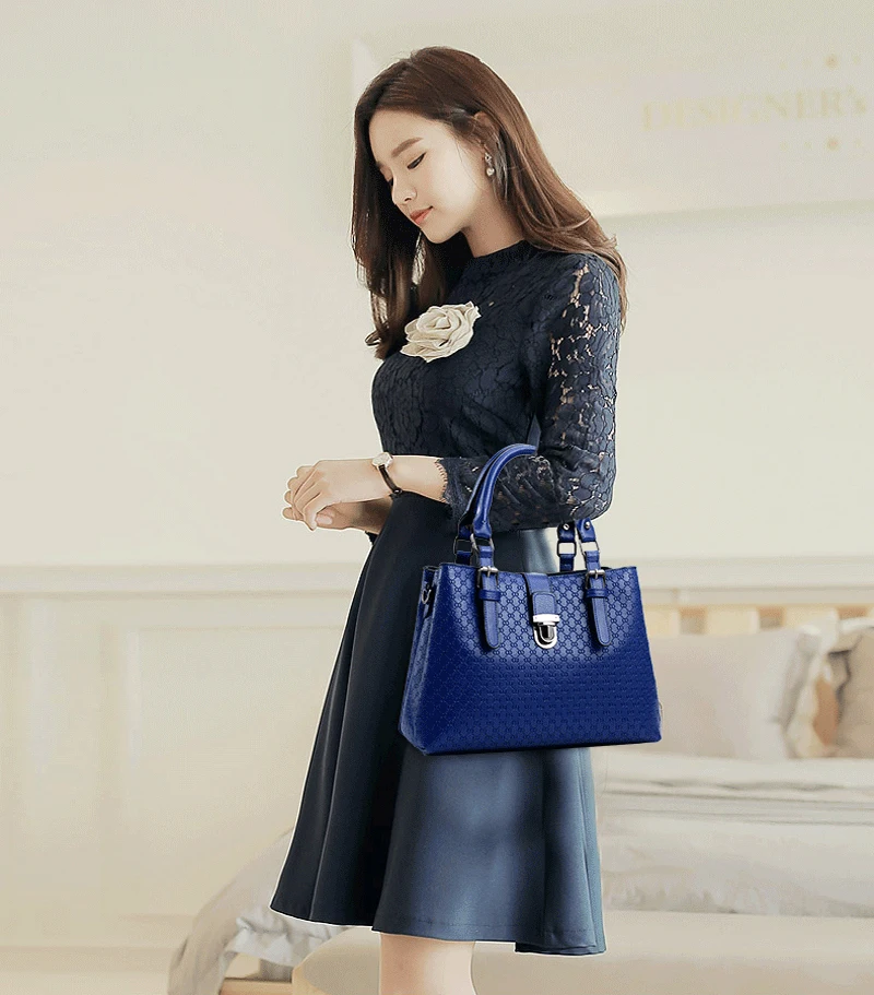 Women Exquisite Leather Handbag Female Fashion Printing Crossbody Shoulder Bag Ladies Messenger Bags Bolsa Purse Tote SS7223 (9)