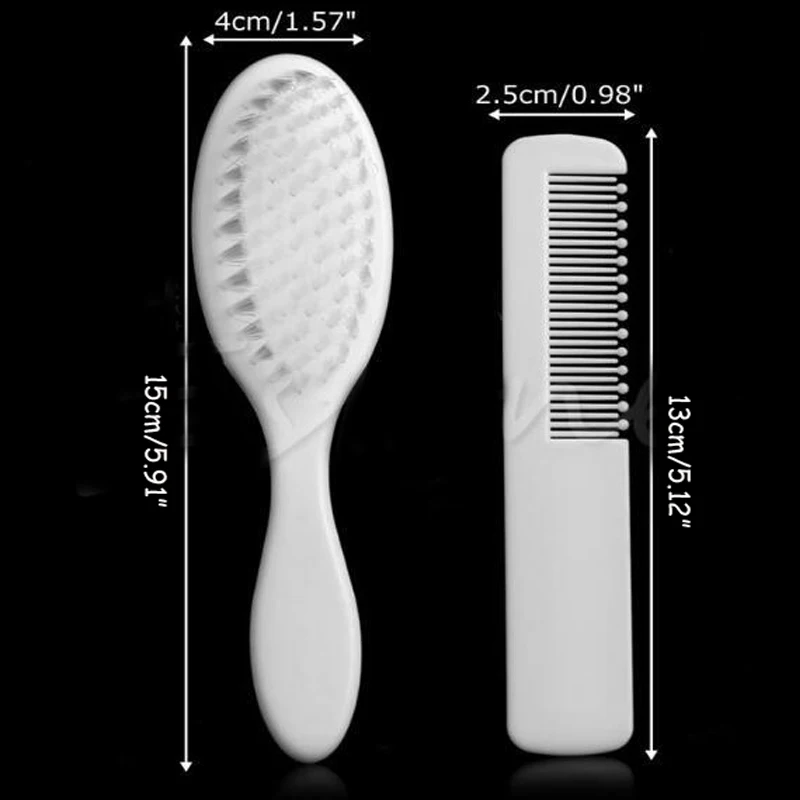 ABS детская расческа для новорожденных, расческа для новорожденных, расческа для головы, массажер для мальчиков и девочек