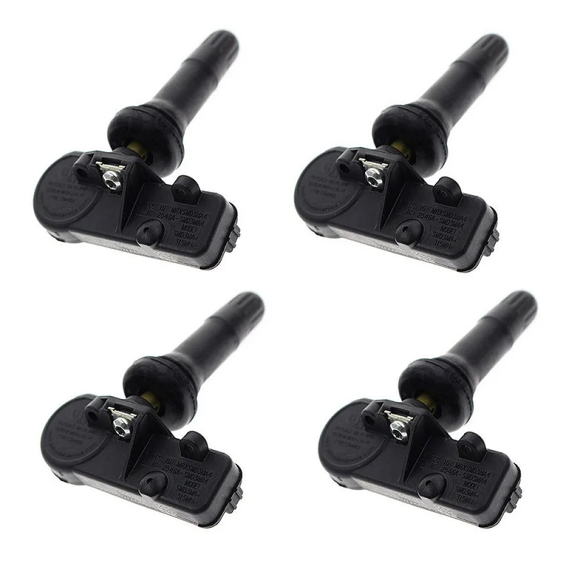 

4PCS Car Tire Pressure Sensor Auto Tire Pressure Monitoring System TPMS Auto Tire Pressure Indicator CAP Vehicle Tire Monitor