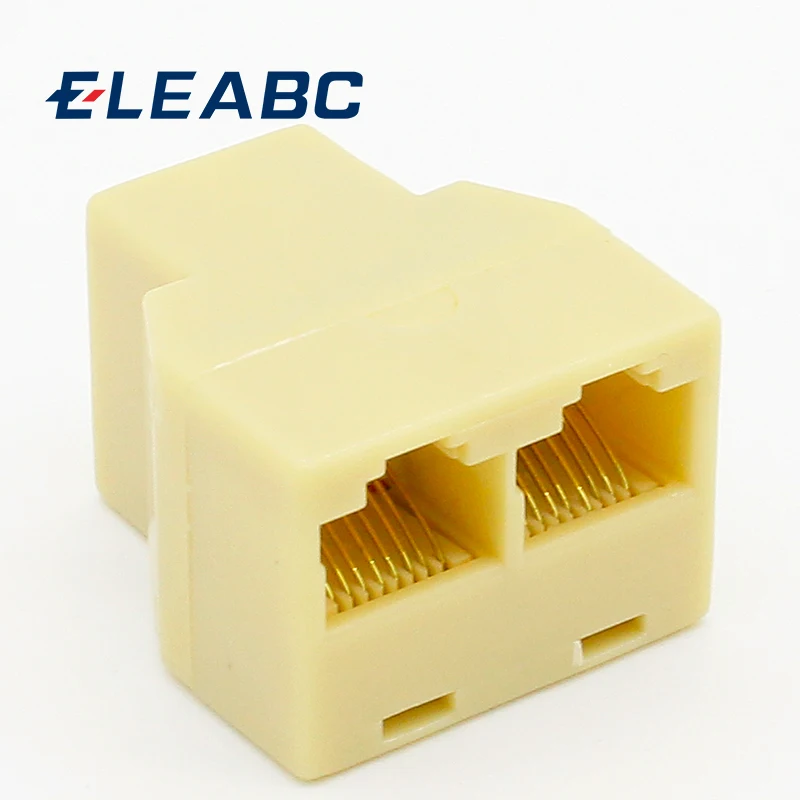 Разветвитель для розетки разъем Ethernet сетевой адаптер RJ45 разветвитель кабеля CAT5