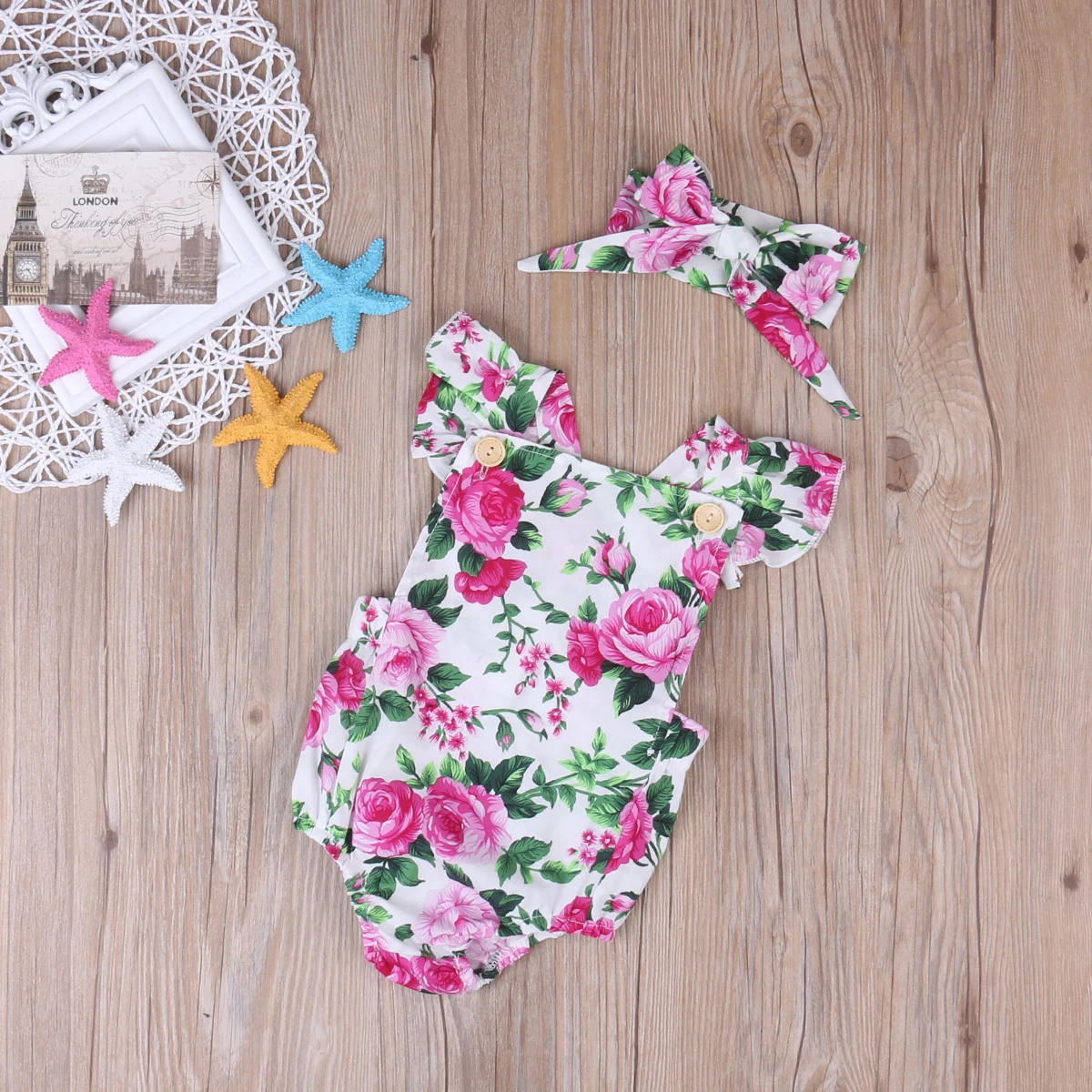 2 шт. хлопковое боди с принтом принтом|bodysuit newborn|girl bodysuitbaby girl bodysuits |