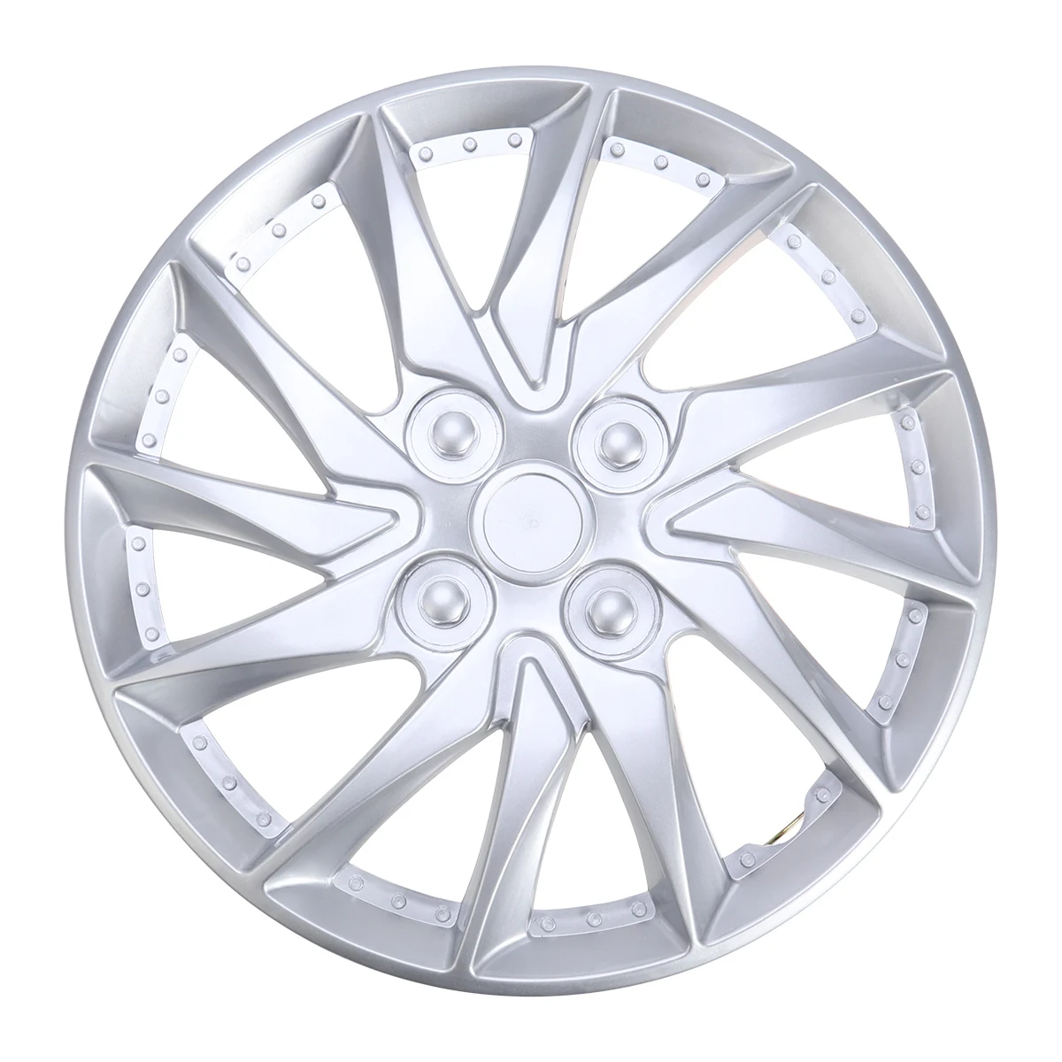 PEUGEOT 207 Car Wheel Trims Hub Caps Plastic Covers Phantom 15 Silver PEUGEOT 207 Car Wheel Trims Hub Caps Plastic Covers Phantom 15 Silver