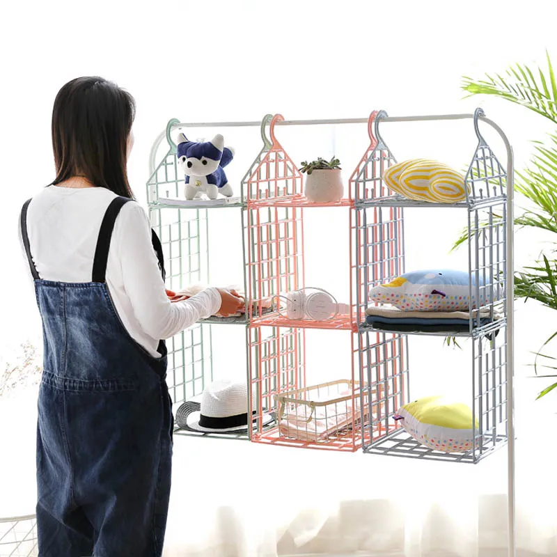 Folding-Hanging-Clothing-Storage-Holder-Home-Sundry-Underwear-Kids-Toys-Closet-Organizer