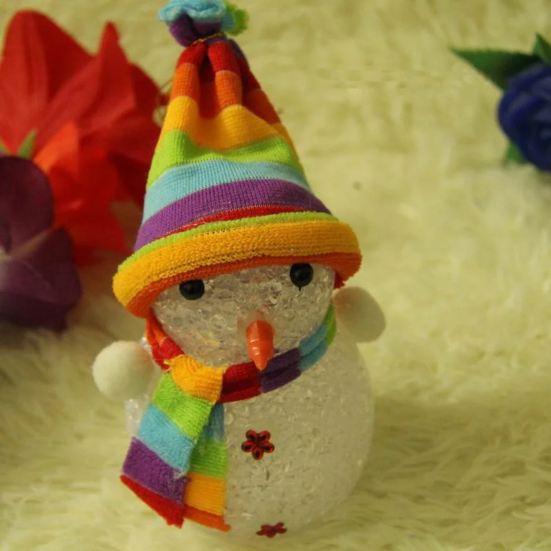 Санта Клаус Рождественская игрушка с подсветкой светящиеся Снеговик Олень рождественские украшения для дома НОВОГОДНИЕ ПОДАРКИ свет
