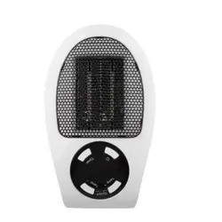 500 Вт Электрический обогреватель маленький вентилятор для обогрева рабочего стола Бытовой настенный ручной обогреватель печки