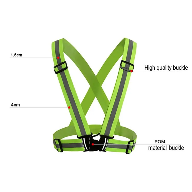 Reflective Safety Vest Strips for Construction Traffic Warehouse Visibility Security Jacket Reflective Strips Work Wear Uniforms Reflective Safety Vest Strips for Construction Traffic Warehouse Visibility Security Jacket Reflective Strips Work Wear Uniforms