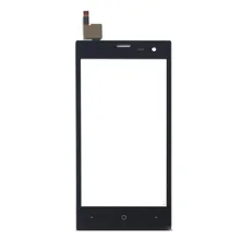 New 4.5 inch Touchscreen For Highscreen Zera S (rev.s) Touchscreen Front Glass Sensor Panel Replacement Black Color