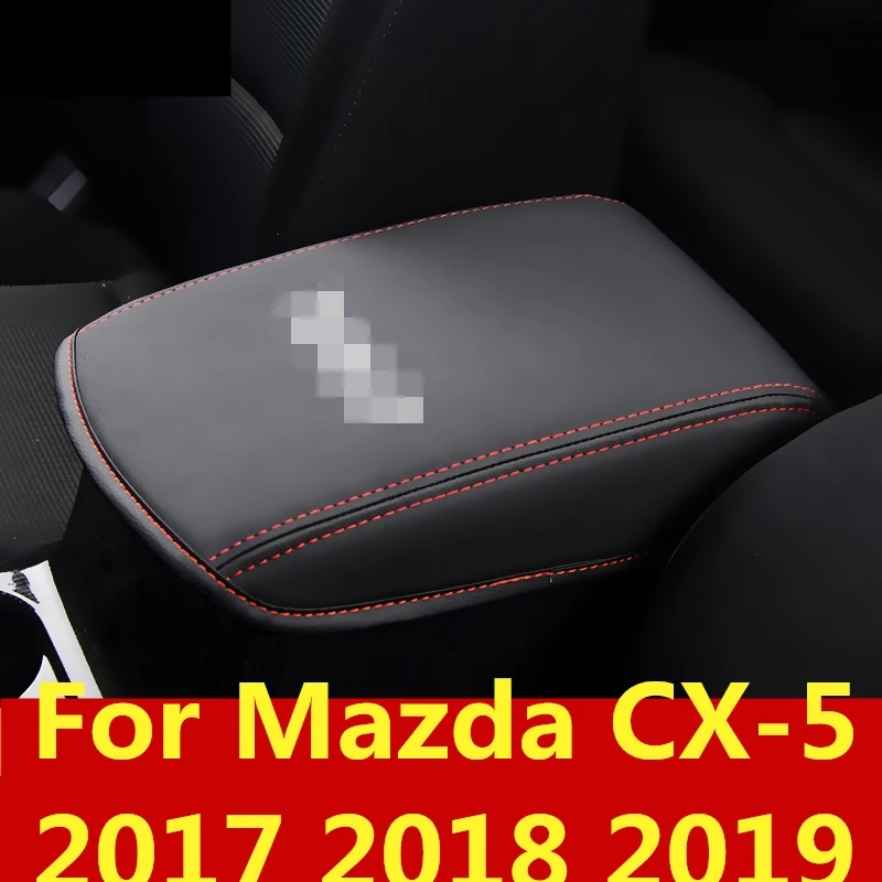 Для Mazda CX 5 CX5 2017 2018 2019 высокое качество микрофибра кожа подлокотник Обложка