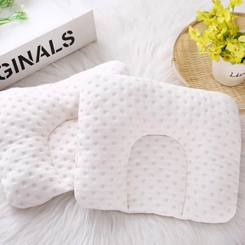 

Baby Nursing Pillow Infant Newborn Sleep Support Concave Solid Color Pillow Printed Shaping Cushion Prevent Flat Head