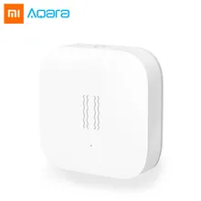 xiao mi jia Aqara вибрационный датчик и датчик сна ценная сигнализация мониторинг вибрации шок работа mi домашнее приложение