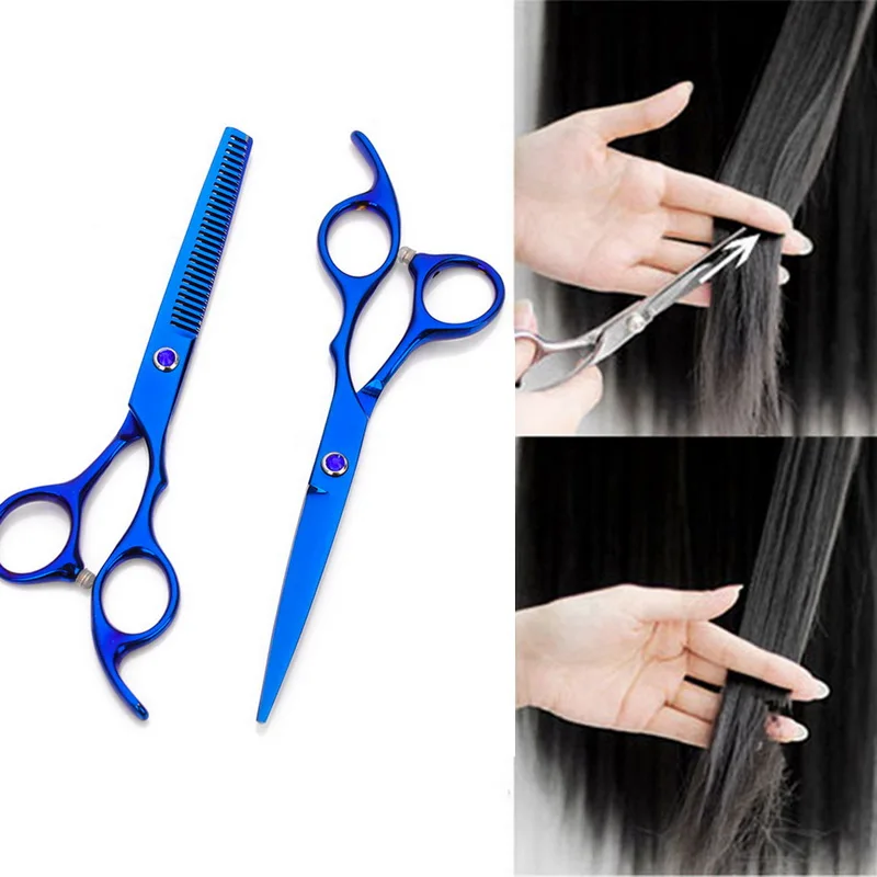 DIDIHOU Multicolor Hair Scissors Barber Hair Trimmer Men Women Hair Cutting Thinning Scissors Machine Clipper Styling Tools