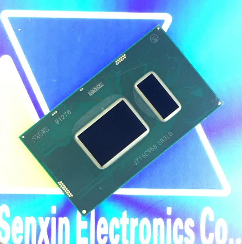Бесплатная доставка 1 шт. проверенная фотография SR3LD i3 7020U CPU BGA chipest с шариками