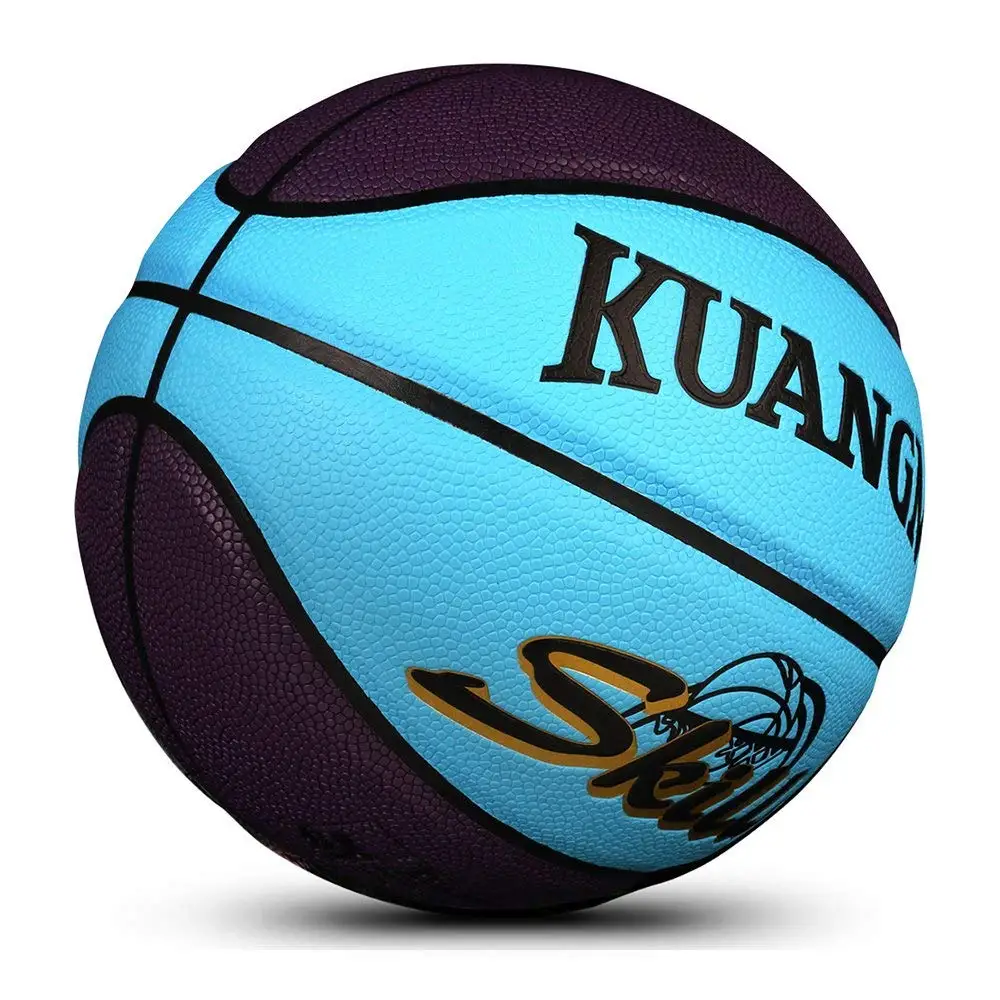 

New Kuangmi Children Kids Girls Boys Colorful Basketball Size 5 Outdorr and Indoor Training Basket Ball