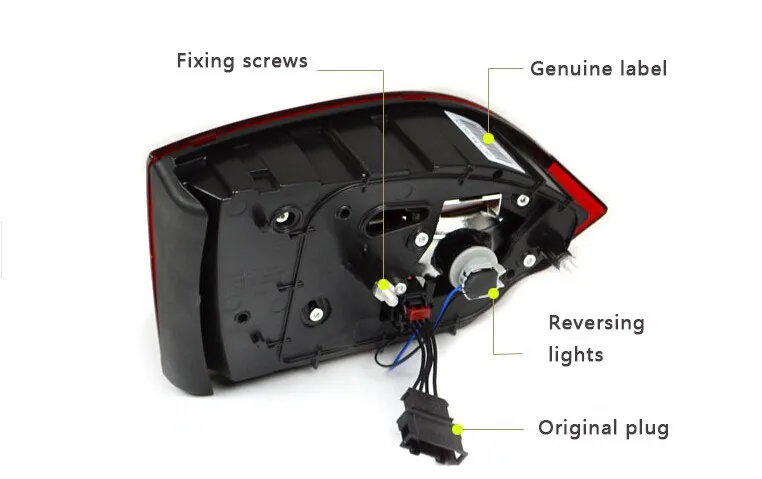 Doxa автомобильный Стайлинг задний фонарь для VW Jetta задний светильник s Jetta MK6 светодиодный задний светильник светодиодный сигнальный светодиодный DRL Стоп задний фонарь аксессуары