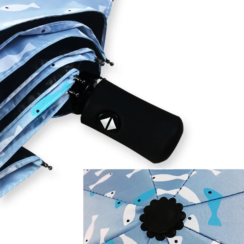 8K Ветрозащитный складной автоматический зонт от дождя для женщин, роскошный большой Ветрозащитный зонтик от дождя для мужчин с черным покрытием