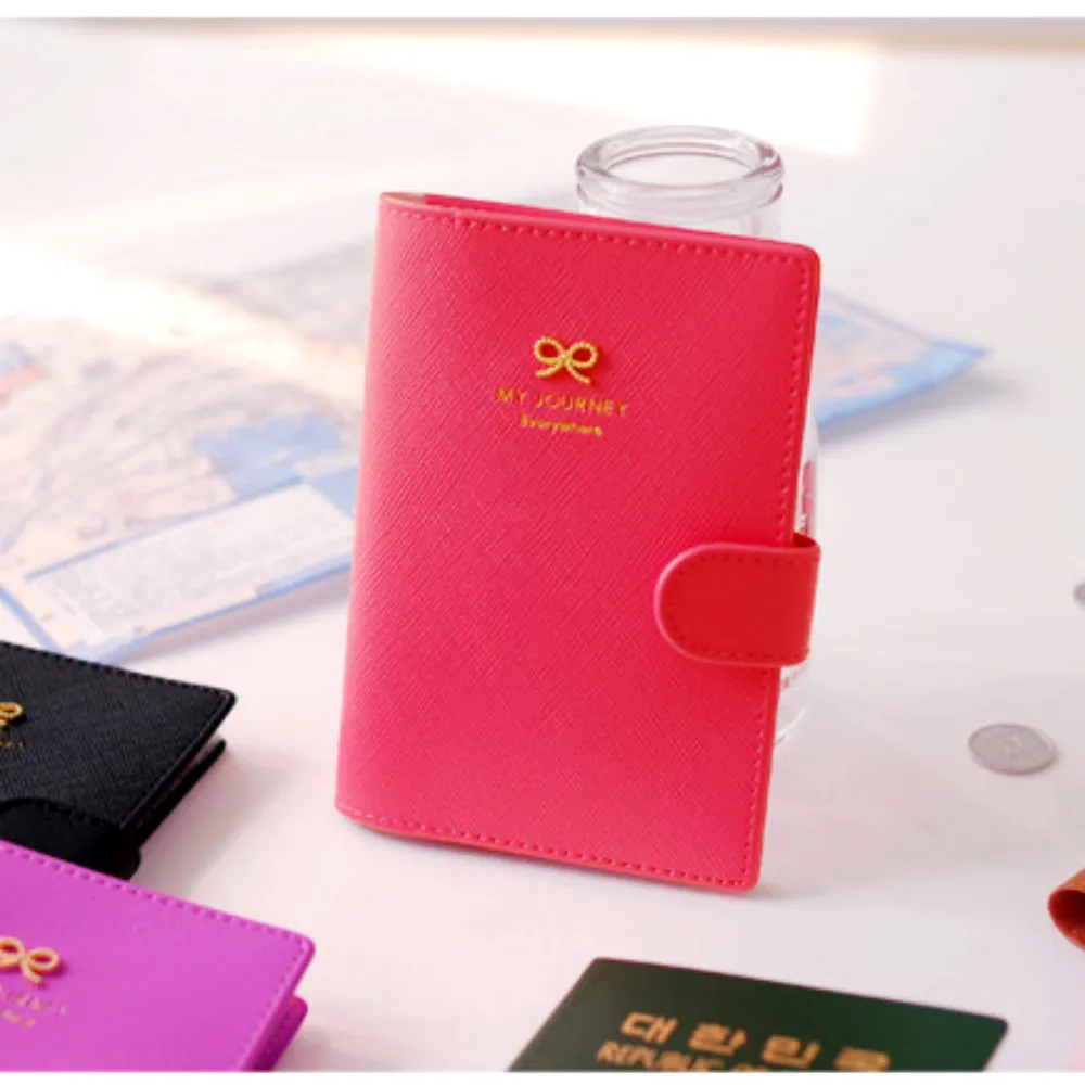 Star The Korean Version Passport Cover Travel Ticket Passports Holder