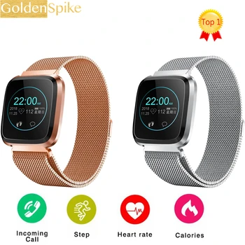 

L18 Smart Wristband Heart Rate Sleep Tracker Heart Rate Blood Pressure Mileage Pedometer Calorie Social Message Reminder Watch
