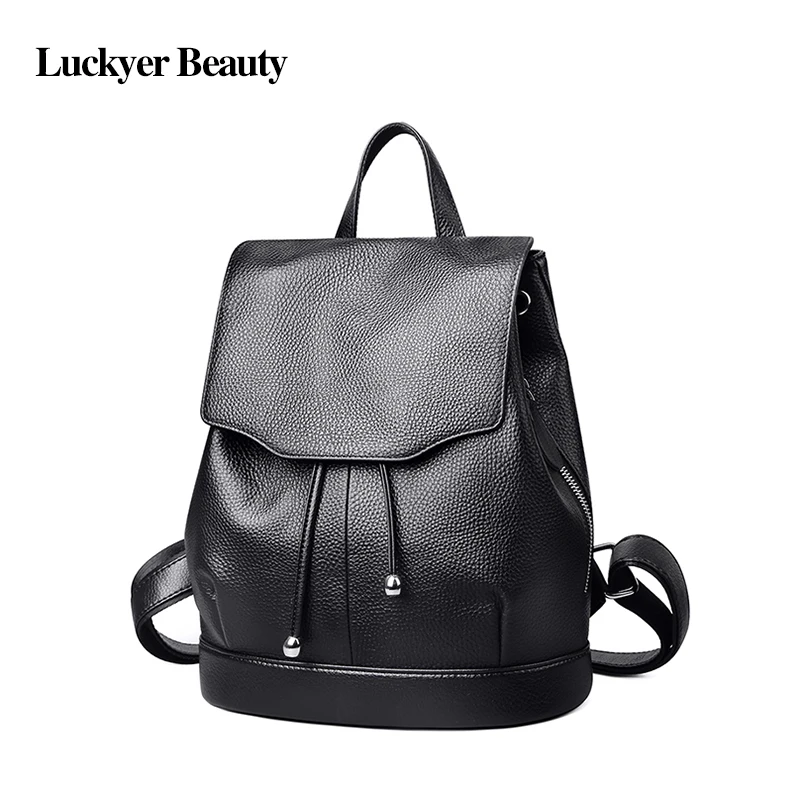 LUCKYER BEAUTY мини-рюкзак сумки для женщин рюкзак Водонепроницаемый Школьный кожаный