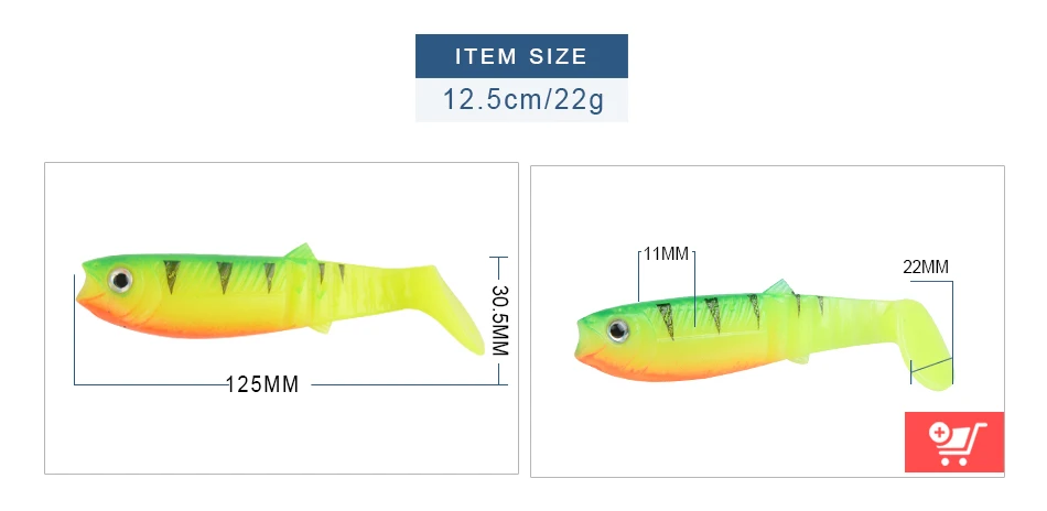 MEREDITH, Новое поступление, JX62-08, популярная модель, 10 шт, 5,5 г, 8 см, рыболовные приманки, мягкие, Cannibal Shad, 3D рыбы, Реалистичная приманка