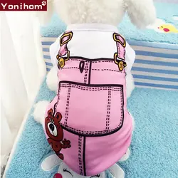 Одежда для животных 2018 симпатичная собака-щенок кошка жилет рубашка одежда для собак женские xs Чихуахуа Одежда Лето Дешевые Pet Одежда для