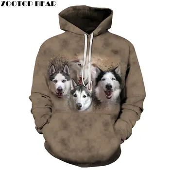 

Anime Wolf Sweatshirts Men Hoodies Funny Tracksuit 3D Printing Pullover Autumn Hoody Streetwear Coat Brand Drop Ship ZOOTOP BEAR