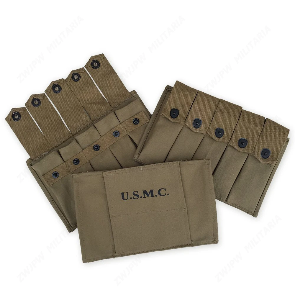 WW2 США армейский USMC Томпсон-5 сотовый подсумок US AMMO POUCH-US/41553