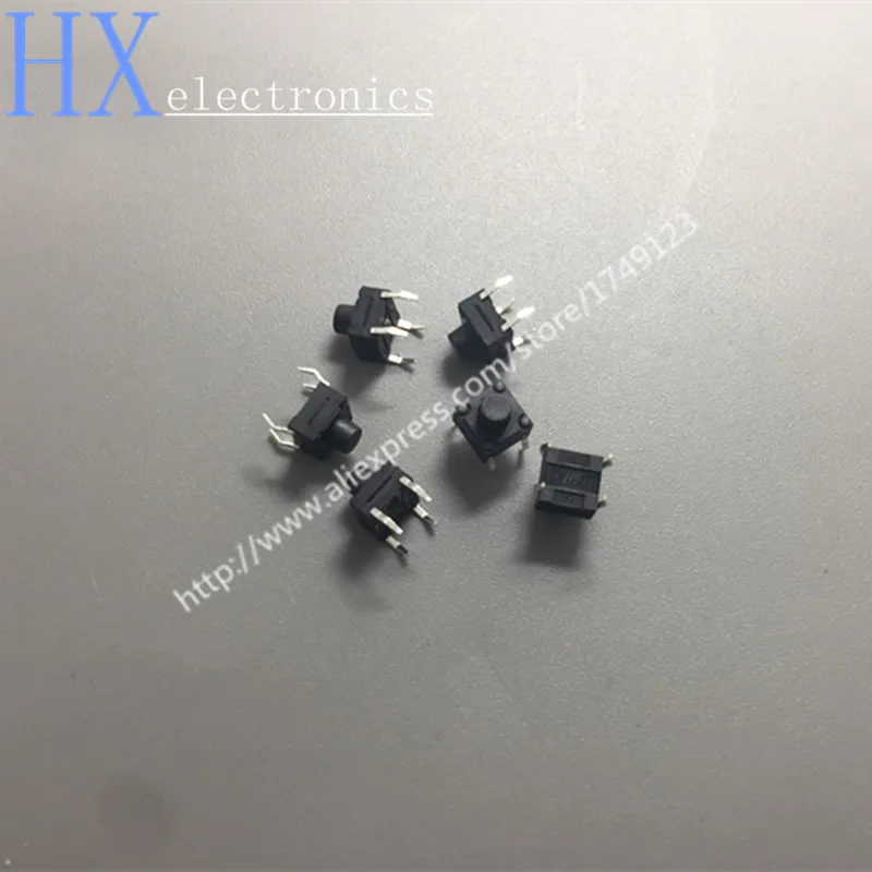 waterproof touch switch 6x6x6 cooker keys copper pin TV 6  6  6H dustproof micro switch 0.16yuan_