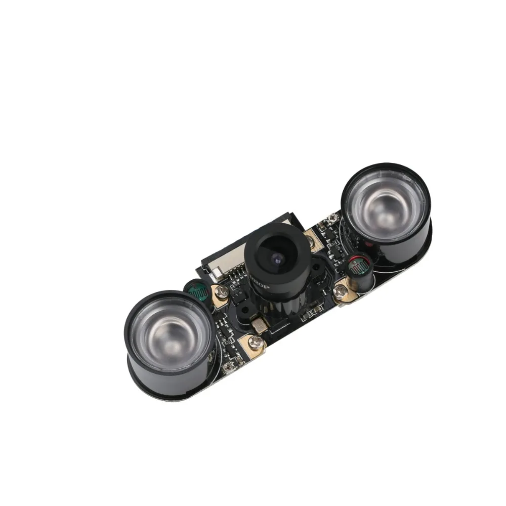 Raspberry Pi Zero W модуль камеры фокусное расстояние Регулируемая веб-камера ночного видения с ИК-датчиком светодиодный светильник для Raspberry Pi Zero V1.3