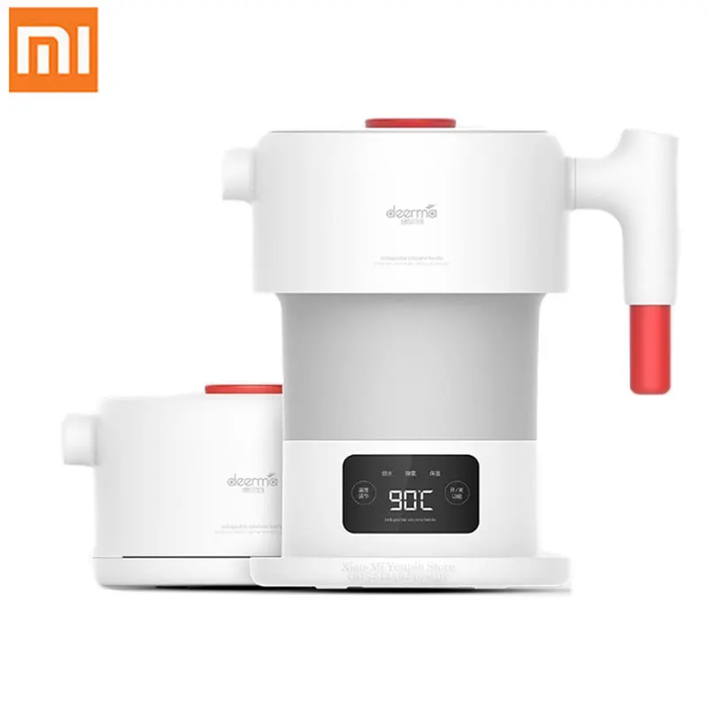 

Xiaomi Deerma 0.6L Foldable Electric Kettle Mijia Handheld Electric Water Kettle Auto Power-Off Protection Kettle