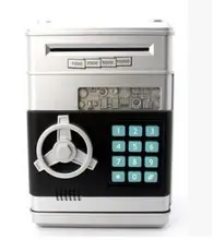 2016 Hot 5 couleurs Creative Mot De Passe Sûr Atm Tirelire L’argent BoxToy Mini Coffre-Fort Automatique Cadeau D’anniversaire SJQ515